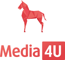 Logotyp firmy Media4U